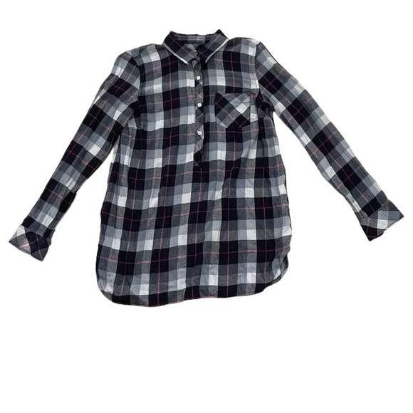 Gap white and black buttom down size M - Picture 5 of 5